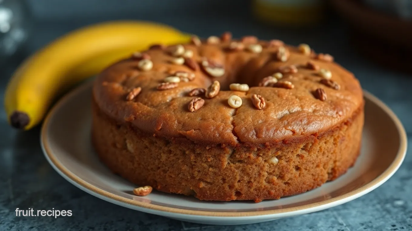 Banana Nut Cake in 30 Minutes