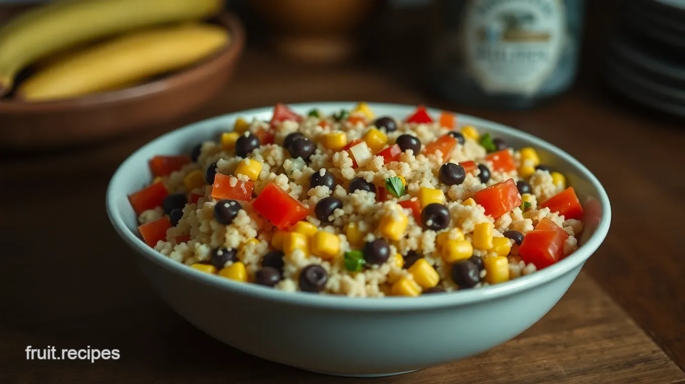 Cowboy Caviar Couscous Salad