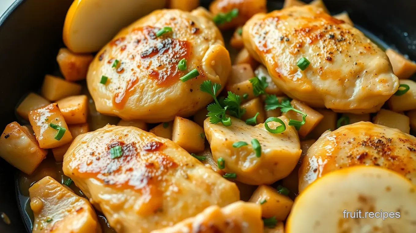 Apple and Honey-Glazed Chicken Tenders