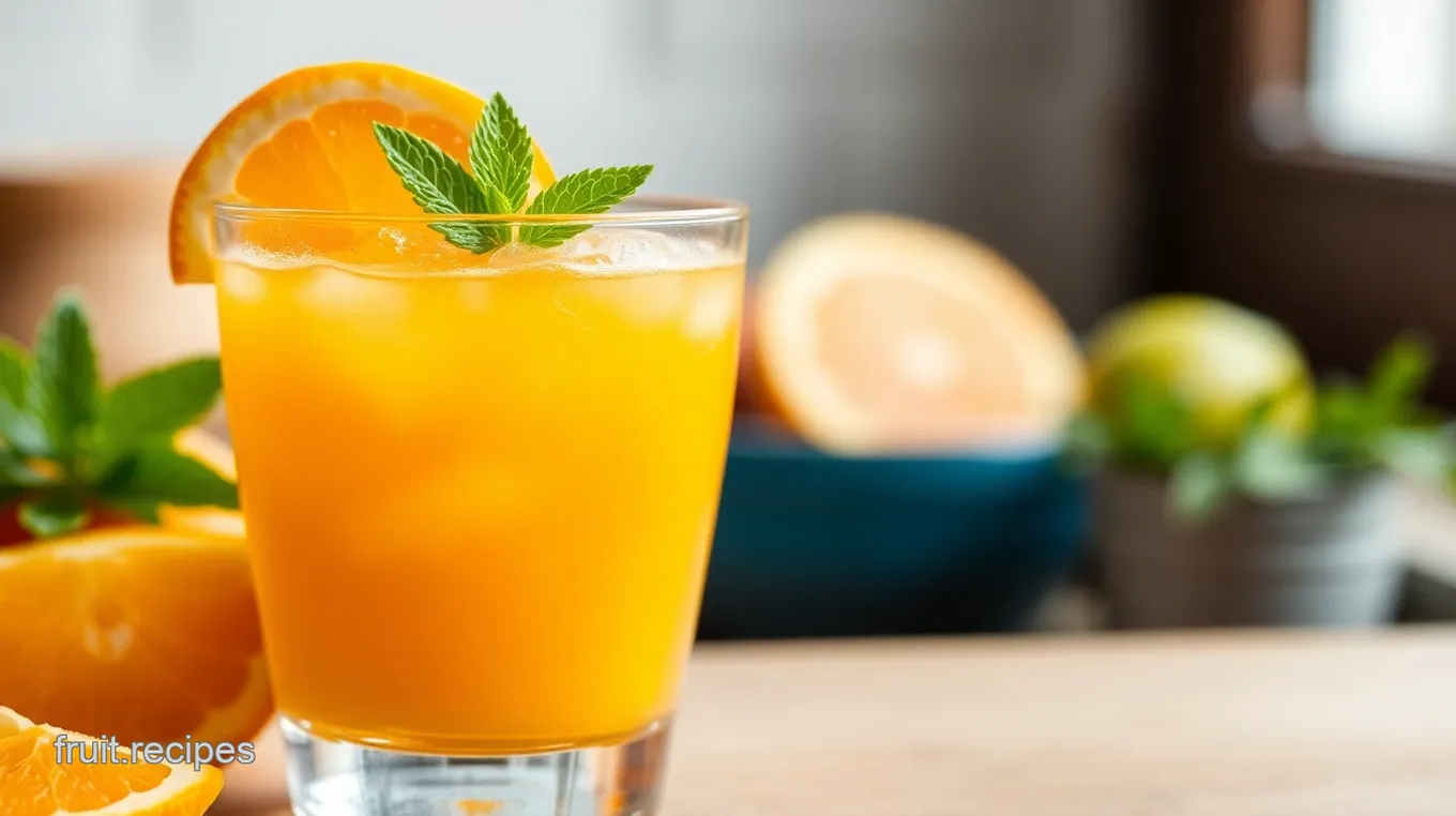 Tropical Tampico Orange Juice Delight