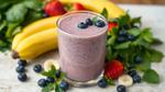 Blend Healthy Banana Blueberry Smoothie