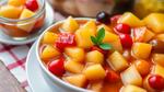 Can Fruits in Sweet Syrup for Joyful Treats