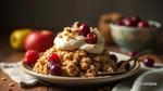 Baked Apple Cranberry Oatmeal Delight