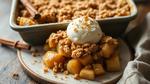 Bake Cinnamon Apple Crisp with Crunchy Topping