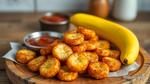 Fry Raw Banana Crispy Snack in 40 Minutes