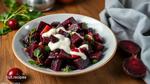 Mix Beetroot Salad with Creamy Dressing