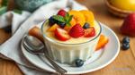 Prepare Fruit Custard with Fresh Assorted Fruits