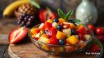 Quick Fruit Salad with Tropical Flavors