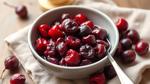 Simmered Cranberries in Spicy Red Wine