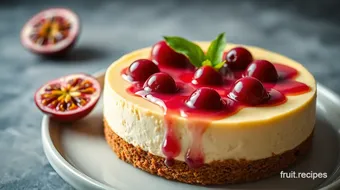 Bake Passion Fruit Cheesecake Delight