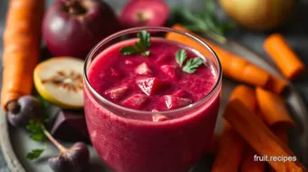 Easy & Refreshing: My Grandmother's Beetroot and Apple Smoothie recipe card