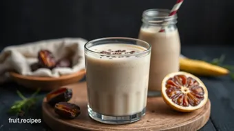 Blend Date Milkshake for Quick Energy Boost