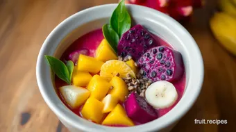 Blend Dragon Fruit Mango Blissful Bowl