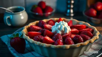 How to Make Shoney's Strawberry Pie: The Ultimate Summer Treat recipe card