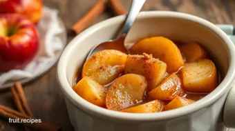 Slow Cooker Apples with Buttery Cinnamon Flavor