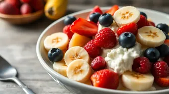 Easy Cottage Cheese Delight with Fresh Fruit