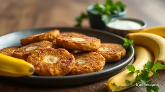 Fried Raw Banana Cutlets - Quick & Crispy