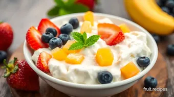 Make Daisy Cottage Cheese with Fruit Bowl recipe card