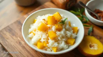 Cooked Mango Coconut Rice Delight in 30 Min