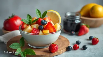 Mix Fruit Salad with Fanta for Summer Fun