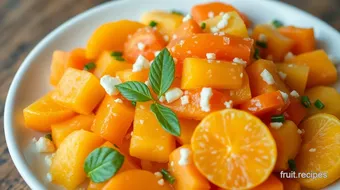 Quick Orange Salad with Fresh Fruit Bliss