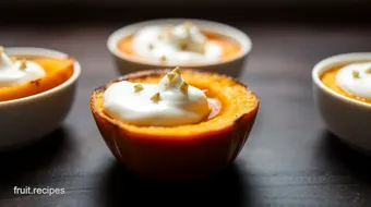 Roasted Mini Pumpkin Yogurt Cups - Delightful