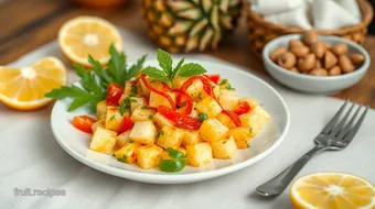 Chill Spicy Pineapple Salad for Summer Fun