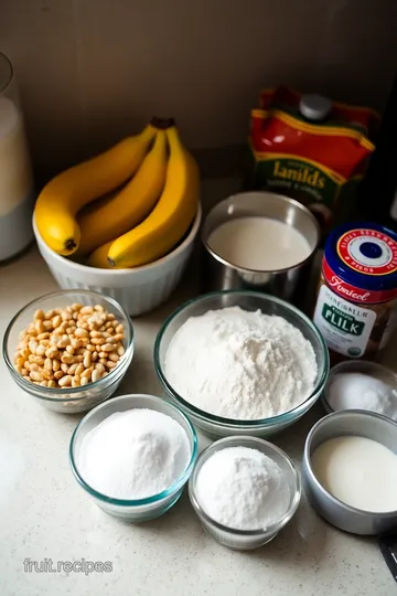 Banana Nut Cake in 30 Minutes ingredients