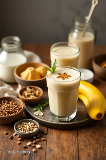Blend Sattu Milkshake for a Healthy Treat ingredients