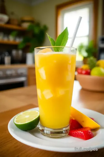 Tropical Pineapple-Mango Cooler steps