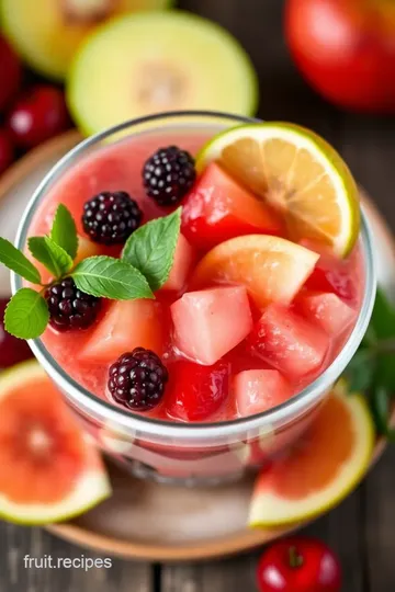 Chilled Summer Fruit Fusion: 5 Delicious Ways to Refresh Your Summer! presentation