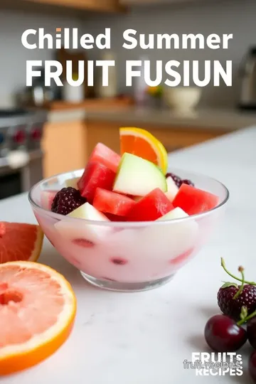 Chilled Summer Fruit Fusion: 5 Delicious Ways to Refresh Your Summer! steps