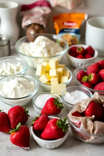 Classic Shoney’s Strawberry Pie ingredients