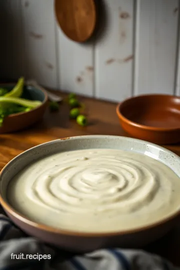 Creamy Delight: Versatile Cream Sauce Base presentation