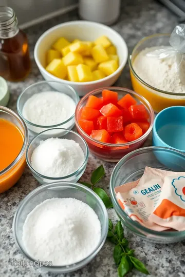 Fruity Jelly Candy ingredients