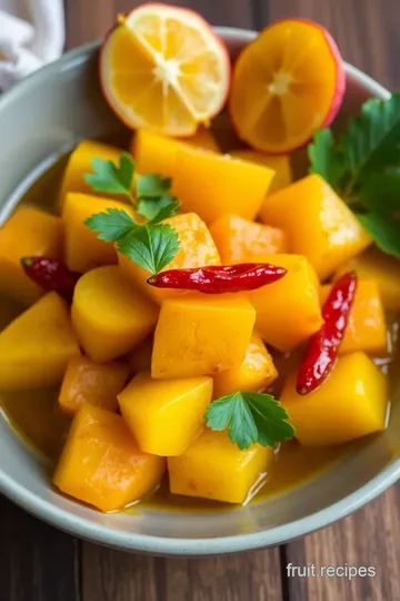 Delicious **Sweet and Sour Starfruit Curry**: 10-Minute Tropical Delight! presentation