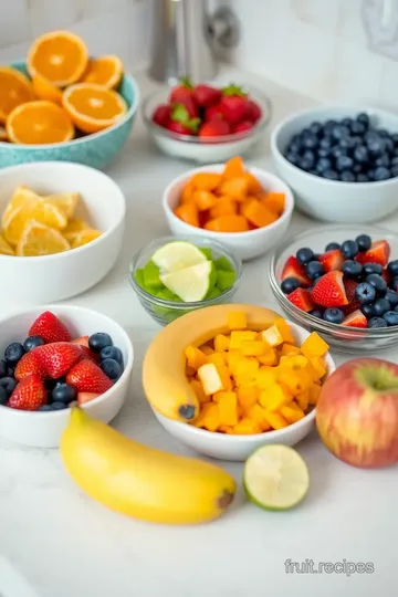 Easy Citrus Fruit Bowl for a Refreshing Snack ingredients