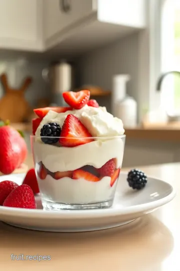 Cottage Cheese and Fruit Parfait steps
