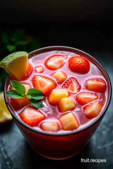 Jungle Juice Punch: A Tropical Delight for Any Gathering presentation