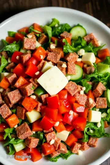 McAlister s Deli Inspired Italian Chopped Salad presentation