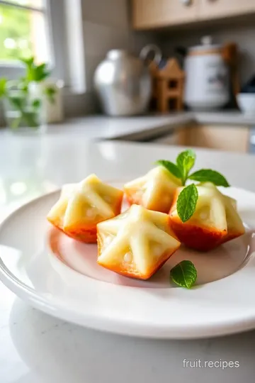 Minty Star Fruit and Curd Delight steps