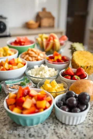 Mexican Fruit Salad ingredients
