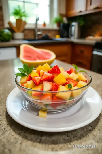 Mexican Fruit Salad steps