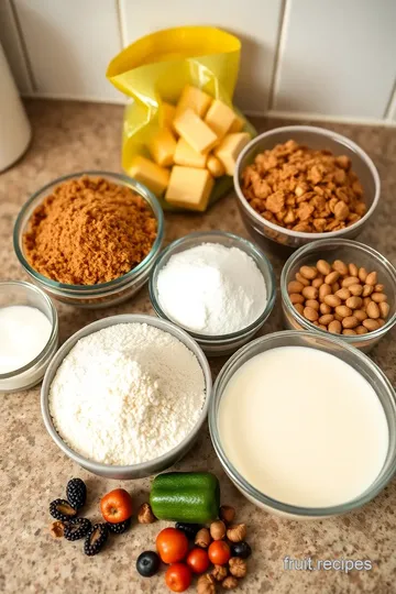 Nutty Wheat Flour Dry Fruits Cake ingredients