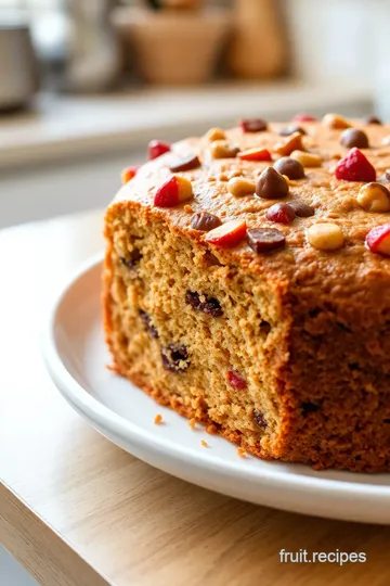 Nutty Wheat Flour Dry Fruits Cake steps