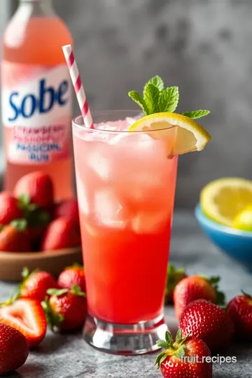 Sobe Strawberry Daiquiri Bliss presentation