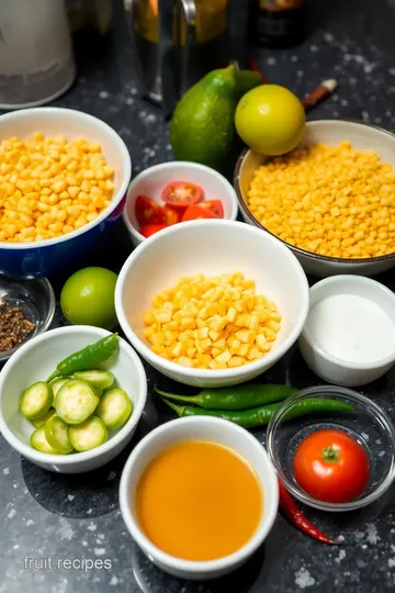 Star Fruit and Split Pea Dal ingredients