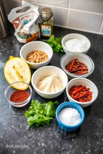 Tangy & Sweet Star Fruit Salad: Easy Tropical Delight for Summer! ingredients