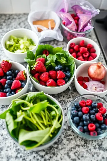 Tequilaberry Salad ingredients