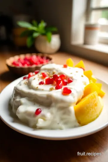 Weight Loss Mix Fruit Raita steps